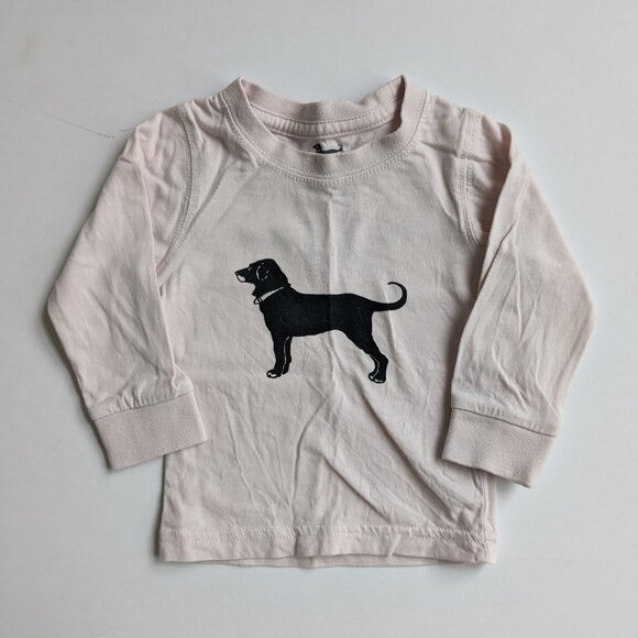 Black Dog Long Sleeve Shirt 6mo - Picture 1 of 3